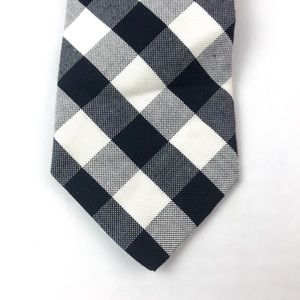 Brooks Brothers Silk Tie- Navy Plaid